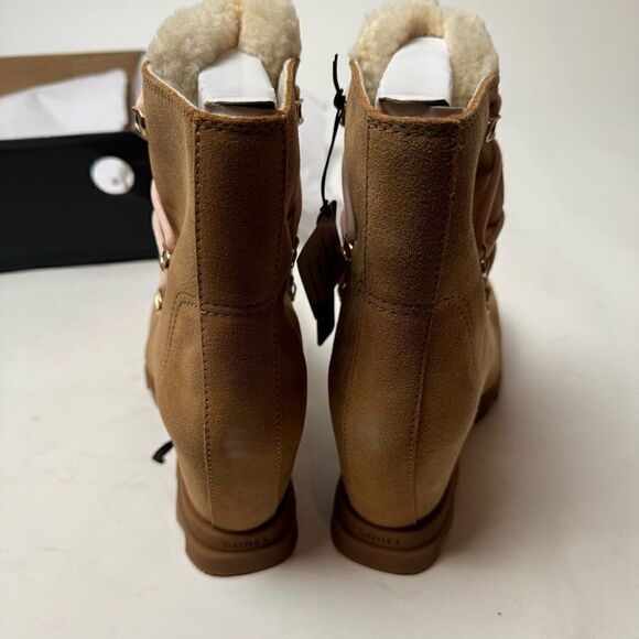 WOMEN'S JOAN OF ARCTIC™ WEDGE III LACE COZY BOOTIE New in Box - Picture 11 of 11